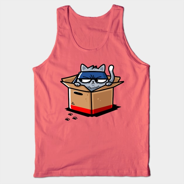 Meowtal Gear Tank Top by evasinmas